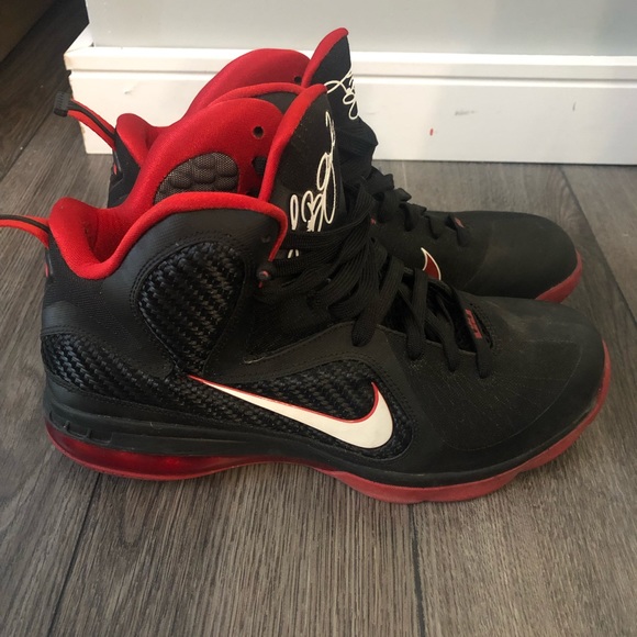 LeBron 9 Miami heat men’s Nike sneakers - Picture 1 of 3